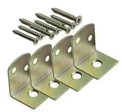 PN STAKITHOLDER MED LØS SKRUE ELZ. GUL SÆT Á 4 STK.