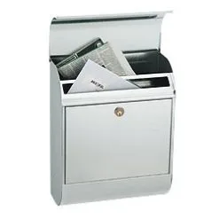 Mefa ME-FA POSTKASSE PEARL 872 GALV 6 STIFTS RUKOLÅS 356X455X175MM