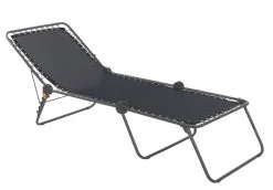 LAFUMA SIESTA DRØMMESENG BATYLINE SORTBLÅ MED GRÅT STEL