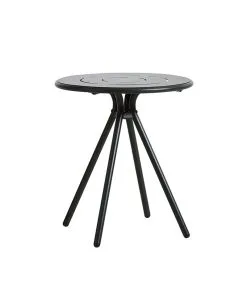 WOUD RAY CAFEBORD SORT Ø65CM