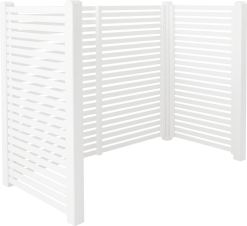 PLUS TOKYO RENOVATIONSSKJUL GRUNDMALET HVID 97X140X194CM SAML SELV HUSK EFTERBEHANDLING