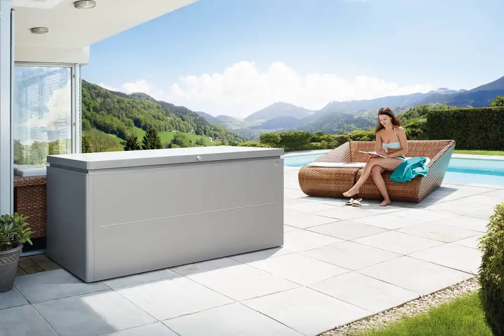 BIOHORT LOUNGEBOX STR. 160 160X83,5X70CM KVARTSGRÅ 5 BIOHORT LOUNGEBOX STR. 160 160X83,5X70CM KVARTSGRÅ - Billede 3