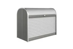 BIOHORT STOREMAX STR. 120 117X109X73CM KVARTSGRÅ METALLIC