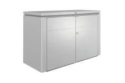 BIOHORT HIGHBOARD STR. 200 200X127X84CM SØLV METALLIC