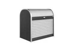 BIOHORT STOREMAX STR. 120 117X109X73CM MØRKEGRÅ METALLIC