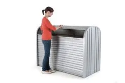 BIOHORT STOREMAX STR. 120 117X109X73CM MØRKEGRÅ METALLIC -Haveindretning Butik 2127266 1223089 BIOHORT2520STOREMAX2520STR.2520120 1