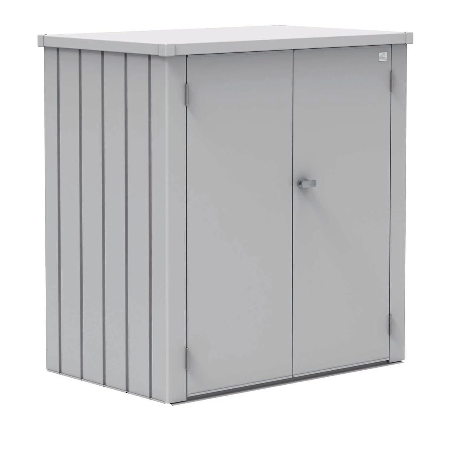 BIOHORT ROMEO TERRASSESKAB L SØLV METALLIC 4 BIOHORT ROMEO TERRASSESKAB L SØLV METALLIC - Billede 2