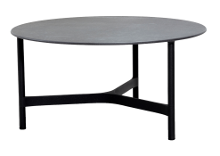 CANE-LINE TWIST SOFABORDUNDERSTEL LARGE LAVAGRÅ ALU H45CM -Haveindretning Butik 2128521 9135493 CANE LINE TWIST