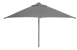 CANE-LINE MAJOR PARASOL 3X3M M/SLIDE SYSTEM LYSEGRÅ M/ANTRACIT DUG