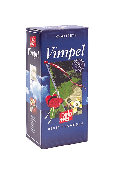 DANO MAST DANNEBROGSVIMPLER TIL 8M 21X400CM 3 DANO MAST DANNEBROGSVIMPLER TIL 8M 21X400CM