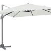 Dacore BILBAO ALU HÆNGEPARASOL NATUR NR.40 3X3M MED KRANK -Haveindretning Butik 2137800 9136996 BILBAO ALU HAENGEPARASOL NATUR