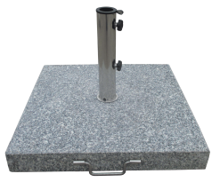 Dacore PARASOLFOD FIRKANTET GRÅ 60KG