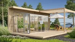 VITAVIA HELENA 2 8600 ALU VÆGDRIVHUS 3MM HÆRDET GLAS / 10MM POLYTAG -Haveindretning Butik 2137995 1867493 VITAVIA2520HELENA25202252086002520ALU 87002020 2