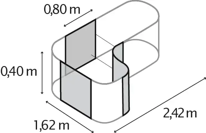 VITAVIA HØJBED CURVE 401 ANTRACIT 5 VITAVIA HØJBED CURVE 401 ANTRACIT - Billede 3