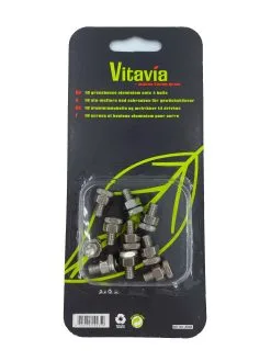 VITAVIA BOLTE OG MØTRIKKER RUSTFRI 10-PAK 9 VITAVIA BOLTE OG MØTRIKKER RUSTFRI 10-PAK -Haveindretning Butik 2138384 2161542 VITAVIA2520BOLTE2520OG2520M25C32598TRIKKER 92001048