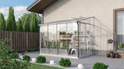 VITAVIA IDA 5200 ALU VÆGDRIVHUS 3MM DELT GLAS / 6 MM POLYTAG -Haveindretning Butik 2138443 1604069 VITAVIA2520IDA252052002520ALU 87001023 2