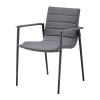 CANE-LINE CORE STOL GRÅ MED ARMLÆN STABELBAR -Haveindretning Butik 2147940 9142392 CANE LINE CORE ARMSTOL