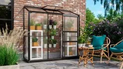 VITAVIA IDA 1300 SORT DRIVHUS 4MM POLYCARBONAT