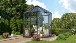 VITAVIA HERA 4500 SORT DRIVHUS 3MM DELT GLAS