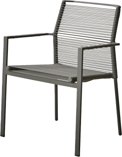 CANE-LINE EDGE STOL ANTRACIT ROPE STABELBAR