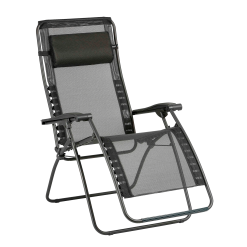 LAFUMA FUTURA RELAXSSTOL BATYLINE HYNDE SORT MED GRÅT STEL