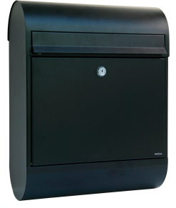 Mefa ME-FA POSTKASSE RUBY 864 SORT LILLE CYLINDER 350X450X150MM -Haveindretning Butik 2152591 5104696 ME FA POSTKASSE RUBY 864 SORT 1 1