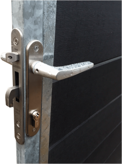 PLUS ARTURA DØR HØJRE KOMPOSIT 99X180CM INKL. LÅSEKASSE -Haveindretning Butik 2153057 1953640 4