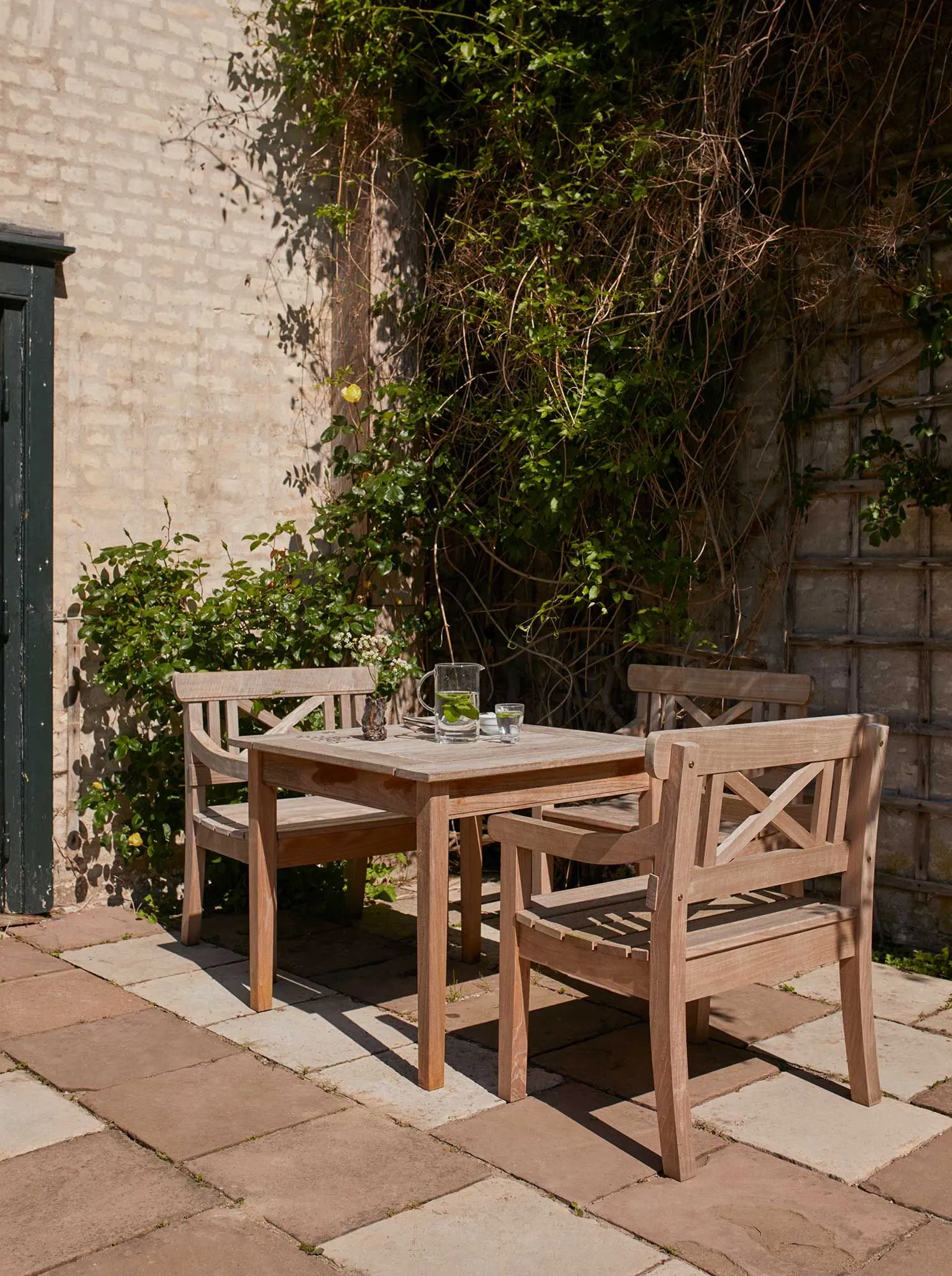 SKAGERAK DRACHMANN STOL TEAK 73X58X86CM 5 SKAGERAK DRACHMANN STOL TEAK 73X58X86CM - Billede 3