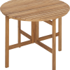 SKAGERAK SELANDIA FOLDEBORD TEAK Ø94X73CM -Haveindretning Butik 2154919 9130256 SKAGERAK SELANDIA FOLDEBORD