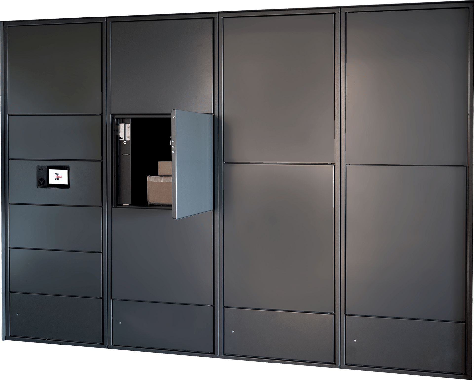 RENZ BREVKASSE RETROFIT XL STANDARD 1638X1190MM RAL 7022M 3 RENZ BREVKASSE RETROFIT XL STANDARD 1638X1190MM RAL 7022M