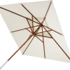 SKAGERAK MESSINA PARASOL 3X3M MERANTI STOK MED NATUR DUG Ø4,8X270CM -Haveindretning Butik 2155025 9130354 SKAGERAK MESSINA PARASOL 3X3M 2