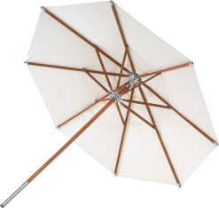 SKAGERAK LØS PARASOLDUG CANVAS Ø330CM NATUR (TIL PARASOLLER I TRÆ)