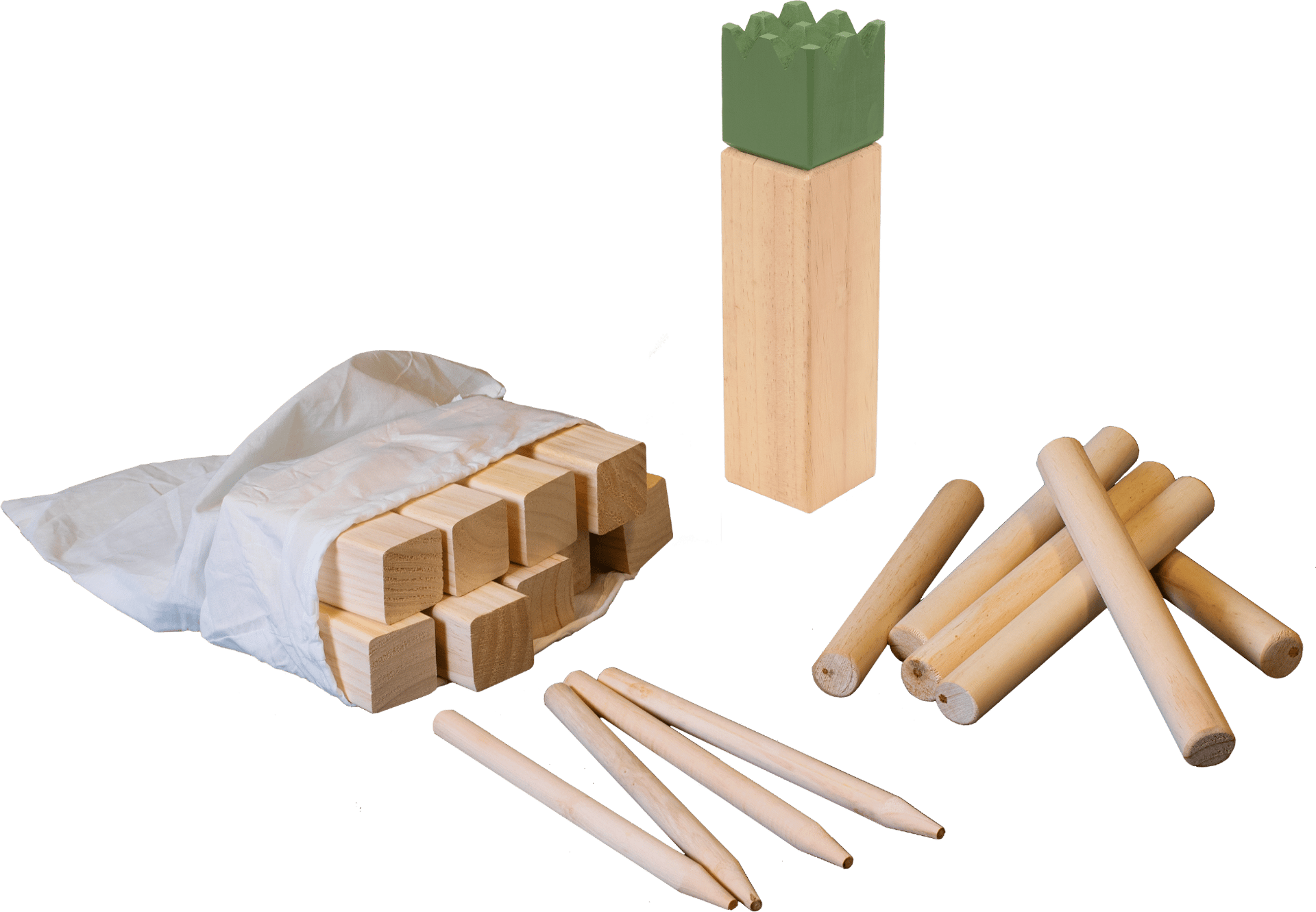 NORDIC GAMES DELUXE KUBB VIKINGE SPIL XXL NATUR 5 NORDIC GAMES DELUXE KUBB VIKINGE SPIL XXL NATUR - Billede 3