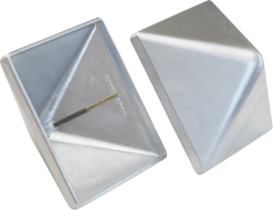 Kokille NSH TOPINDDÆKNING PYRA 94 ALU 101X91X101MM TOP TIL HEGNSTOLPE