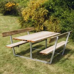 Hortus BORDBÆNKSÆT FREJA TRYKIMPRÆGNERET 42MM 180X85X175CM