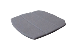 CANE-LINE BREEZE HYNDE TIL STABELBAR STOL GRÅ SUNBRELLA 49X47X2CM