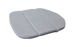 CANE-LINE LEAN HYNDE TIL LOUNGESTOL GRÅ SUNBRELLA