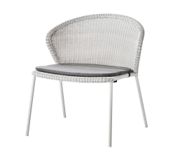 CANE-LINE LEAN HYNDE TIL LOUNGESTOL GRÅ SUNBRELLA -Haveindretning Butik 2159860 9125705 CANE LINE LEAN HYNDE1