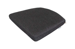 CANE-LINE HAMPSTED SÆDEHYNDE SORT SUNBRELLA NATTE 46X43X4CM