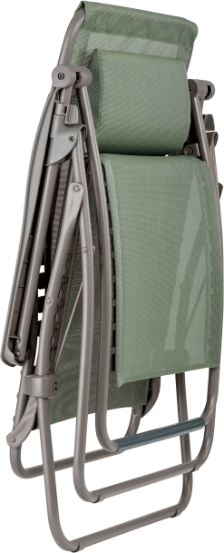 LAFUMA FUTURA RELAXSTOL BATYLINE HYNDE MOSGRØN MED GRÅT STEL -Haveindretning Butik 2160373 9143589 LAFUMA FUTURA RELAXSTOL 2