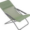 LAFUMA TRANSABED LIGGESTOL BATYLINE HYNDE MOSGRØN MED GRÅT STEL -Haveindretning Butik 2160375 9143590 LAFUMA TRANSABED LIGGESTOL