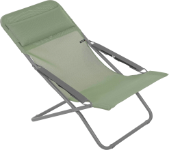 LAFUMA TRANSABED LIGGESTOL BATYLINE HYNDE MOSGRØN MED GRÅT STEL