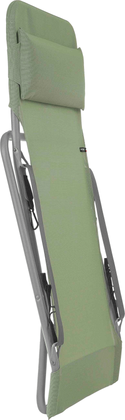 LAFUMA TRANSABED LIGGESTOL BATYLINE HYNDE MOSGRØN MED GRÅT STEL -Haveindretning Butik 2160376 9143590 LAFUMA TRANSABED LIGGESTOL 2