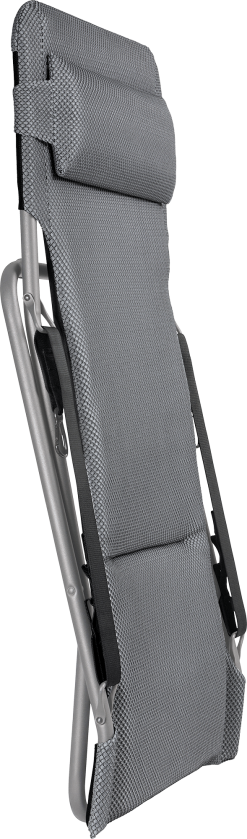 LAFUMA TRANSABED LIGGESTOL BE-COMFORT HYNDE SØLV MED GRÅT STEL -Haveindretning Butik 2160385 9143593 LAFUMA TRANSABED LIGGESTOL 2