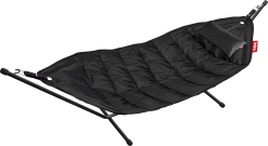 FATBOY HÆNGEKØJE HEADDEMOCK SORT MED SORT STATIV INKL. PUDE