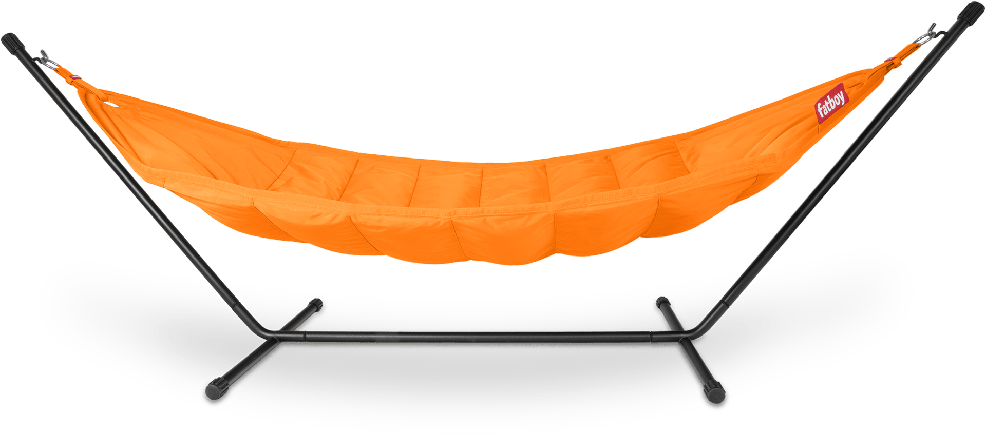 FATBOY HEADDEMOCK ORANGE BITTERS HÆNGEKØJE - SORT STATIV 5 FATBOY HEADDEMOCK ORANGE BITTERS HÆNGEKØJE - SORT STATIV - Billede 3