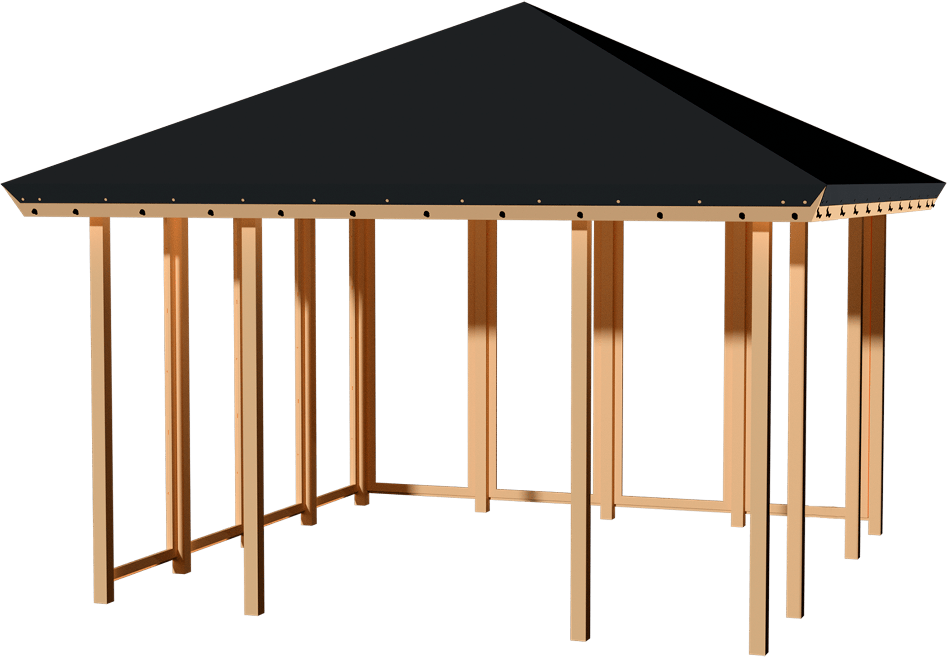 PLUS PAVILLON M/TAGDUG TRYKIMP. USAMLET. HUSK EFTERBEHANDLING (PAVILLION 2) 3 PLUS PAVILLON M/TAGDUG TRYKIMP. USAMLET. HUSK EFTERBEHANDLING (PAVILLION 2)