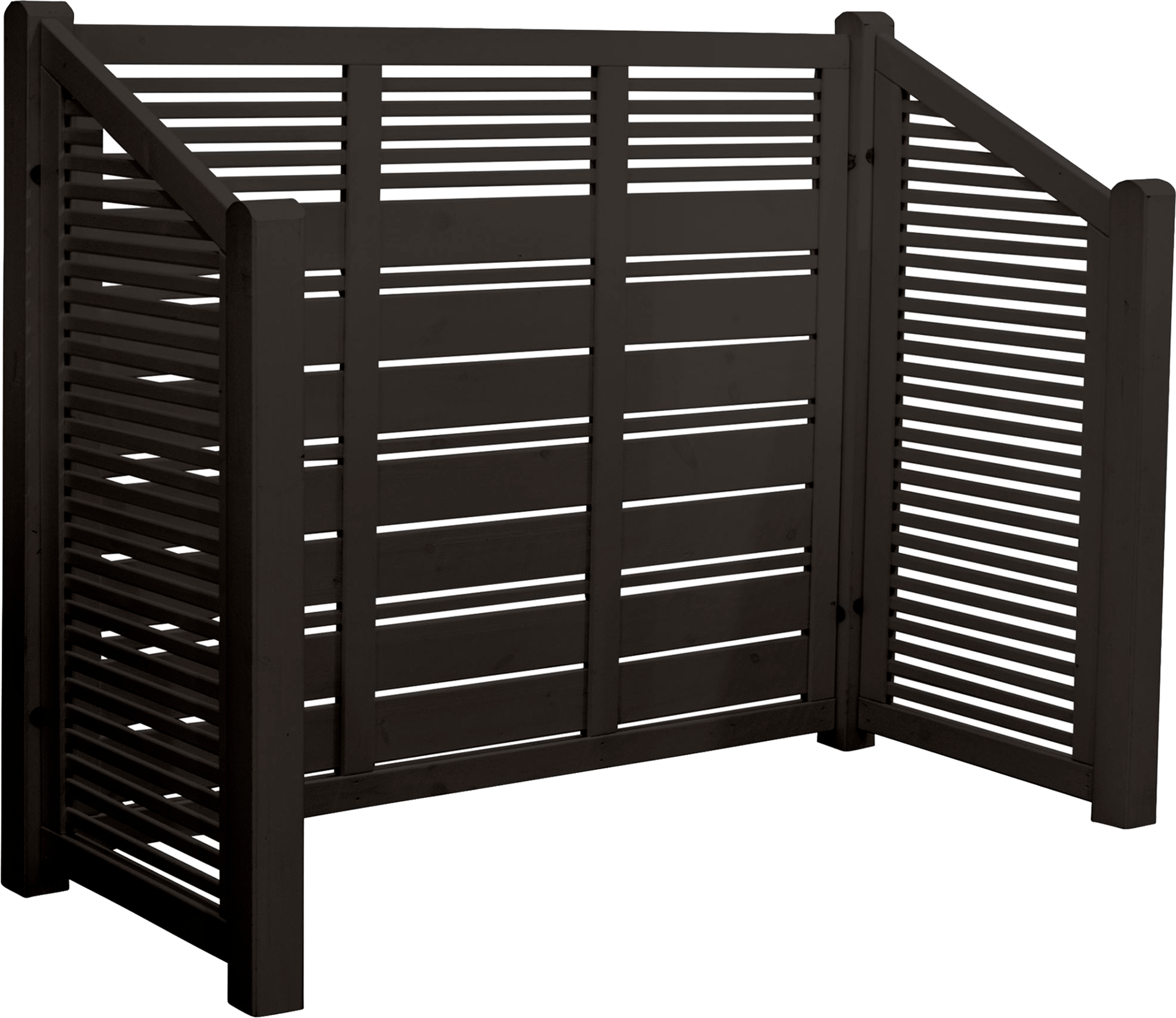 PLUS RENOVATIONSSKJUL SILENCE SORT 82X194X140/110CM USAMLET - HUSK EFTERBEHANDLING 4 PLUS RENOVATIONSSKJUL SILENCE SORT 82X194X140/110CM USAMLET - HUSK EFTERBEHANDLING - Billede 2