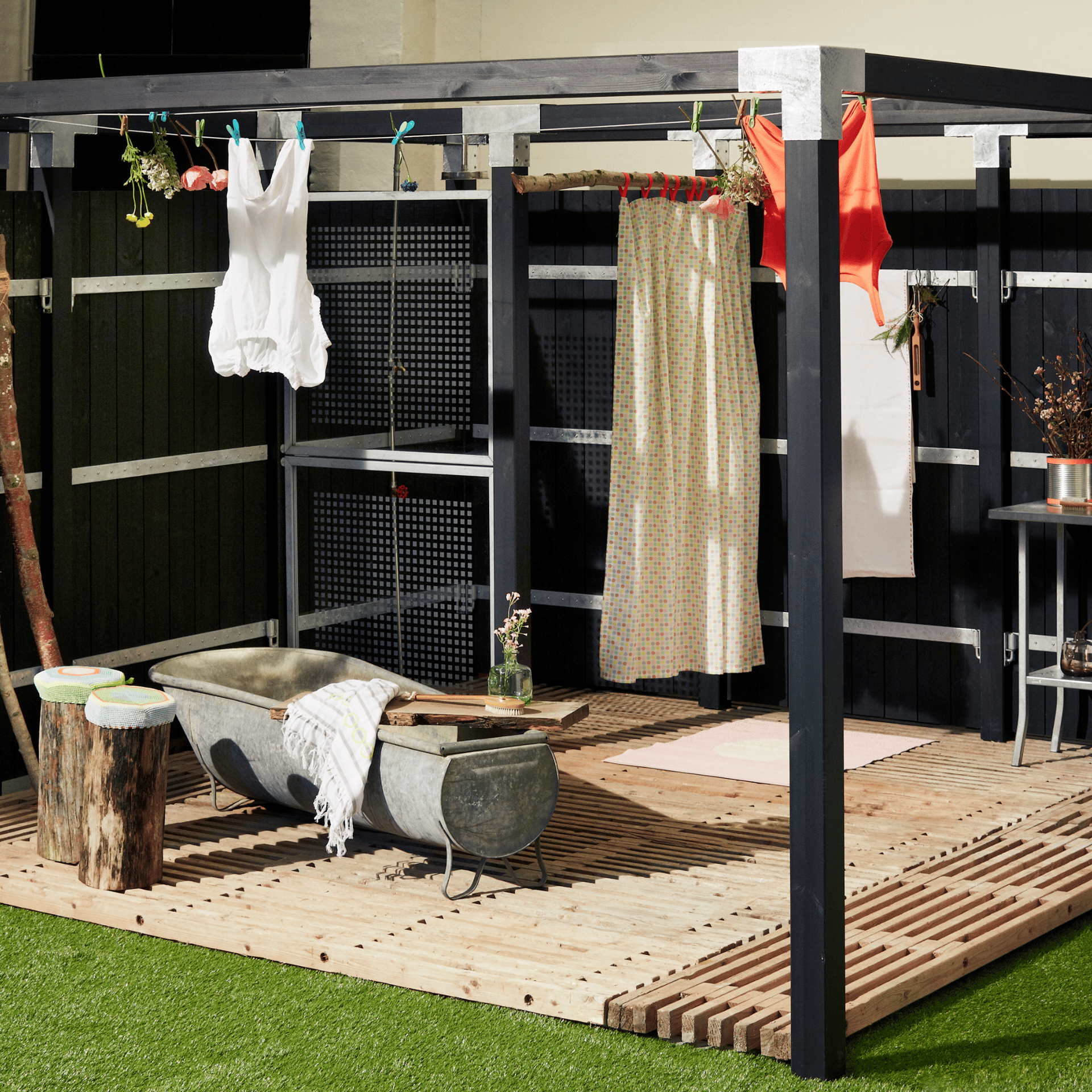 PLUS CUBIC HJØRNEBESLAG DOBBELT - VARMGALV - INKL. RUSTFRI SKRUER 17971-1 6 PLUS CUBIC HJØRNEBESLAG DOBBELT - VARMGALV - INKL. RUSTFRI SKRUER 17971-1 - Billede 4