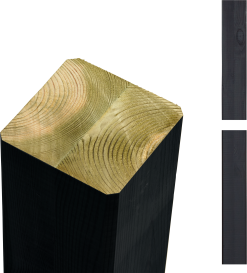 PLUS CUBIC DRAGER 9X9X369CM UDEN SPOR SORT